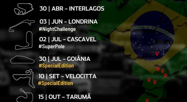 Visit NASCAR Brasil altera datas, em função de obras em São Paulo page