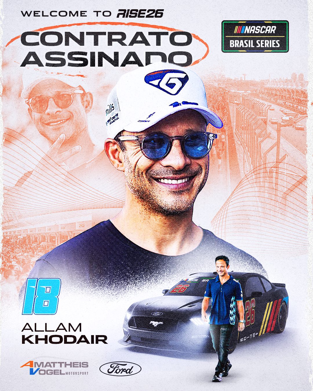 Nascar Contrato Assinado Khodair Feed