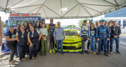 Pilotos levam solidariedade ao Hospital do Câncer de Mato Grosso antes da etapa de Cuiabá